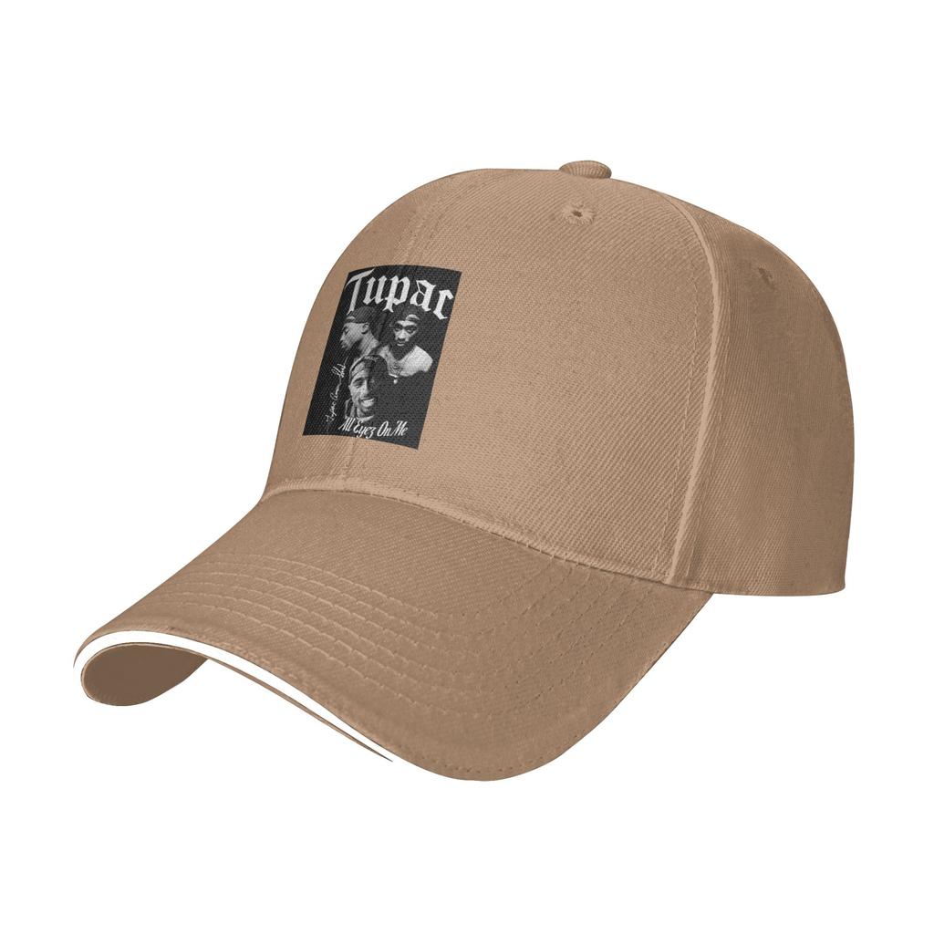 Rapper Tupac PAC Hip Hop Cap Casual Baseball Caps Adjustable Hat Hip Hop Summer Unisex Baseball Hats Customizable