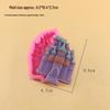 European Castle Silicone Mold for Cake, Chocolate, Fondant, Candle Making, and Epoxy Crafts.