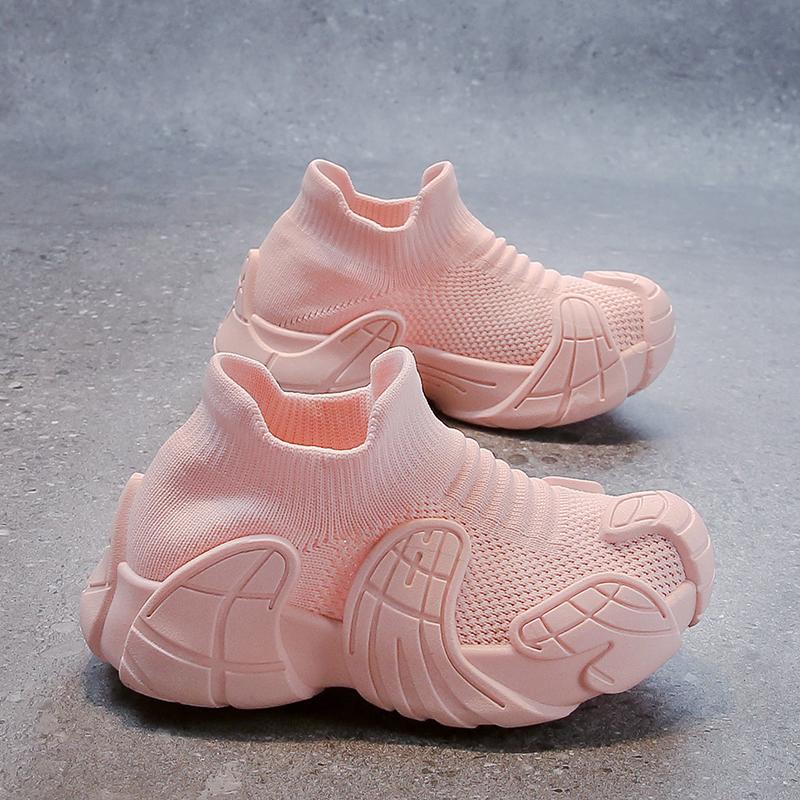 26-37 Children's Oversized Breathable Fashionable Sports and Leisure Shoes Student Versatile Children's Shoes Socks and Shoes