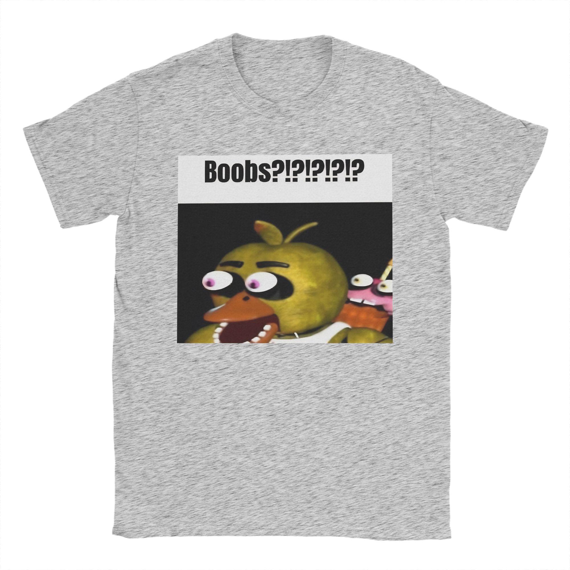 Baibao QIQI Mannen Bonnie Ballen !!!! Meme T-shirts FNAF At Freddys 100% Katoenen Kleding Grappig Korte Mouw Ronde Hals T-shirt Grafisch Zacht T-shirt M