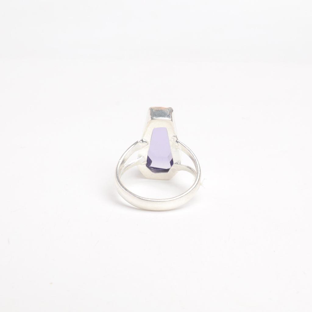 Natural Iolite Gemstone 925Sterling Silver Jewelry Handmade Stylish Ring For Her RR-47-7
