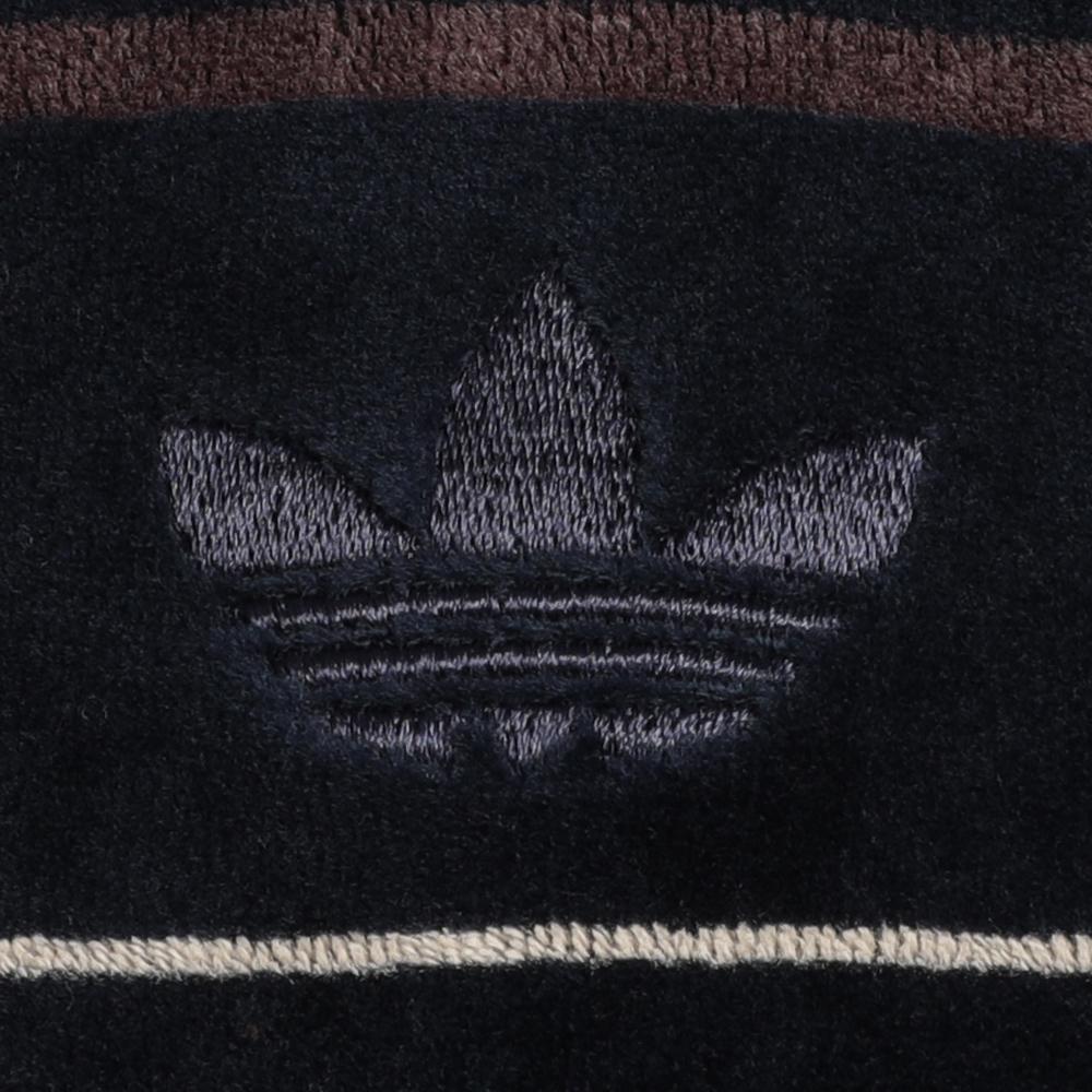Adidas Originals Long Sleeve Velour Jersey Comfortable Soft Skin-Friendly T-Shirt Men Tops Navy-Blue GD3489