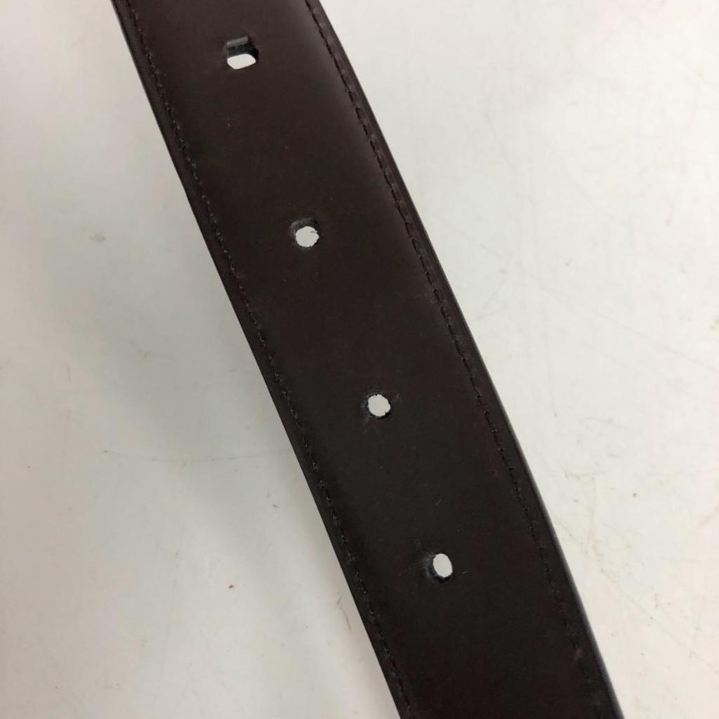 Used Cartier Tank Buckle Reversible Leather Belt for Men
