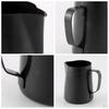 Milk Jug 400ML Stainless Steel for Barista kitchen and home Latte Art