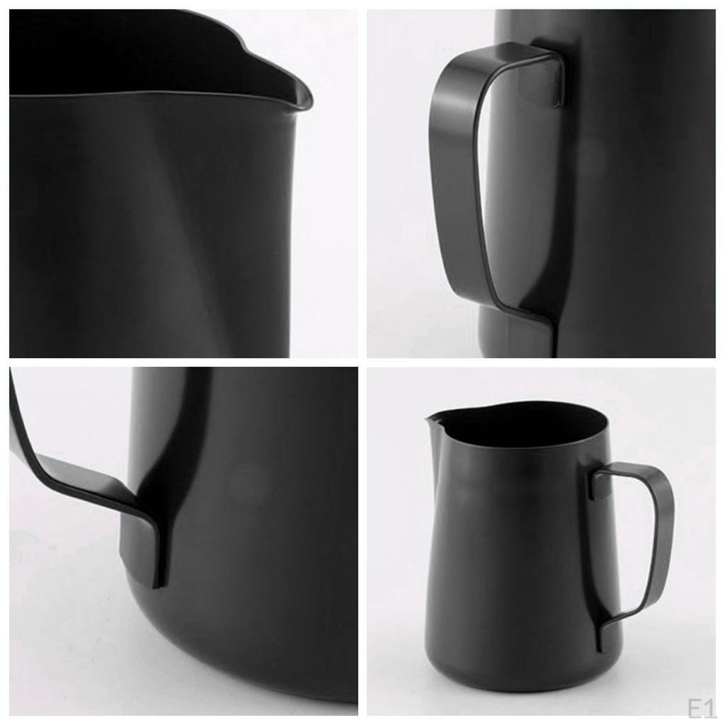 Milk Jug 400ML Stainless Steel for Barista kitchen and home Latte Art