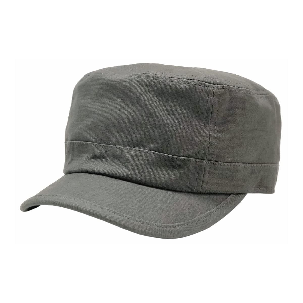 Basic Enchi Canvas Solid Work Cap Work Outdoor Gray - Cap, Canvas, Hat, Men s & Women s, серый