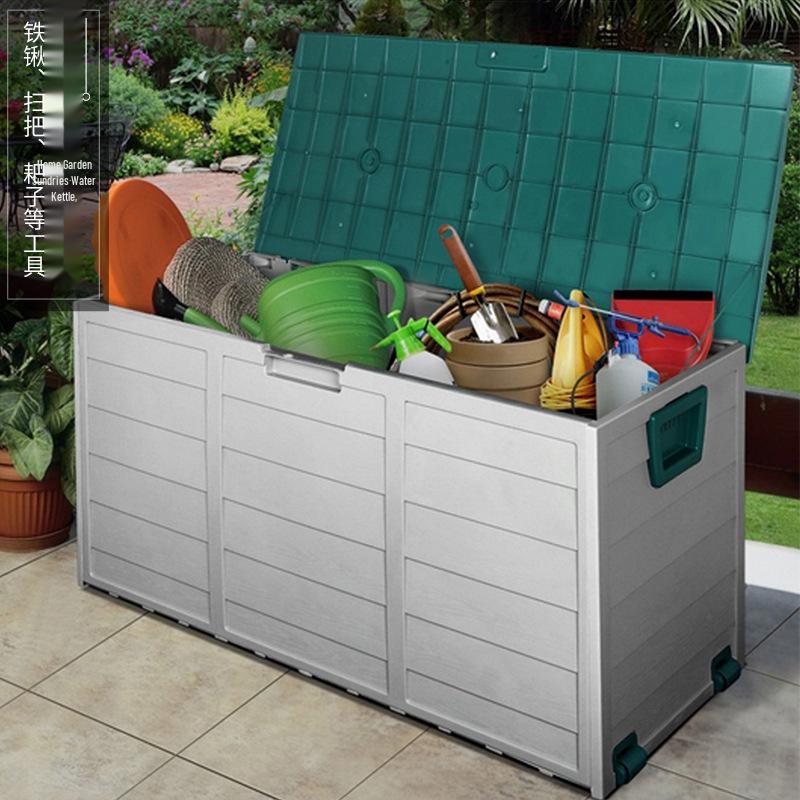 Waterproof Outdoor Storage Shed for Balcony and Garden Tools