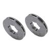 2PCS Dark Silver Chainsaw Rim Sprocket Metal Chainsaw Parts for Stihl 070 080 090 MS640 MS660
