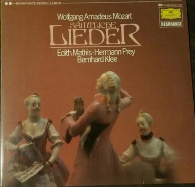 LP Record EDITH MATHIS HERMANN PREY BERNHAR  Mozart Samtliche Lieder 4105461 DEUTSCHE GRAMMO Germany Classical Used