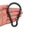 Camping Hiking Carabiner Clip with Spring Snap Lock Aluminum Alloys Carabiner Keychain Hook Clip Spring Link Carabiner