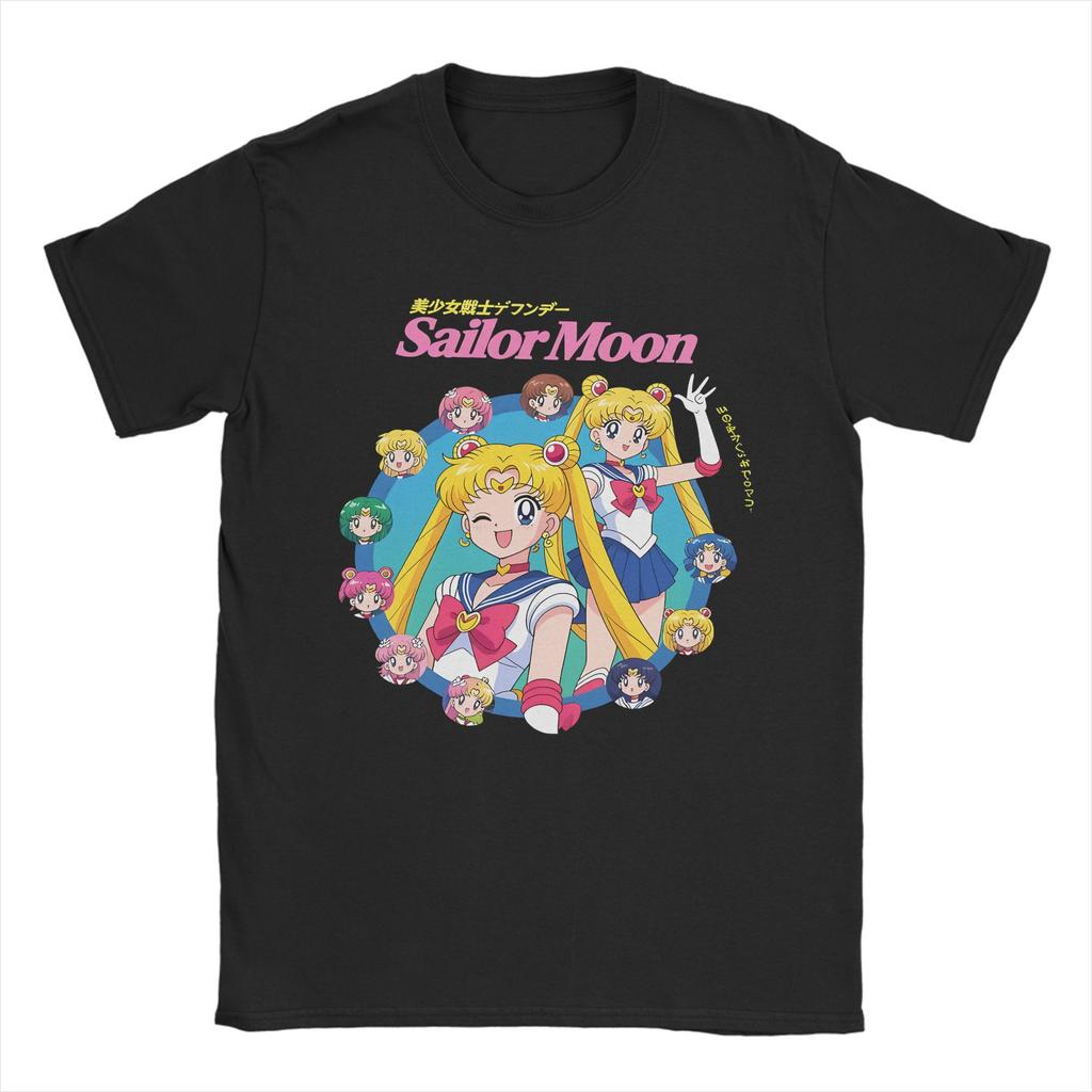 2026 Letní Největší Dobrodružství Sailor Moon Humorné Tričko s Kulatým Výstřihem Krátký Rukáv Bavlněný Top pro Unisex a Ženy Nápad na Dárek
