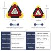 Solar-Powered LED Warning & Emergency Work Light with USB Charging and Tripod