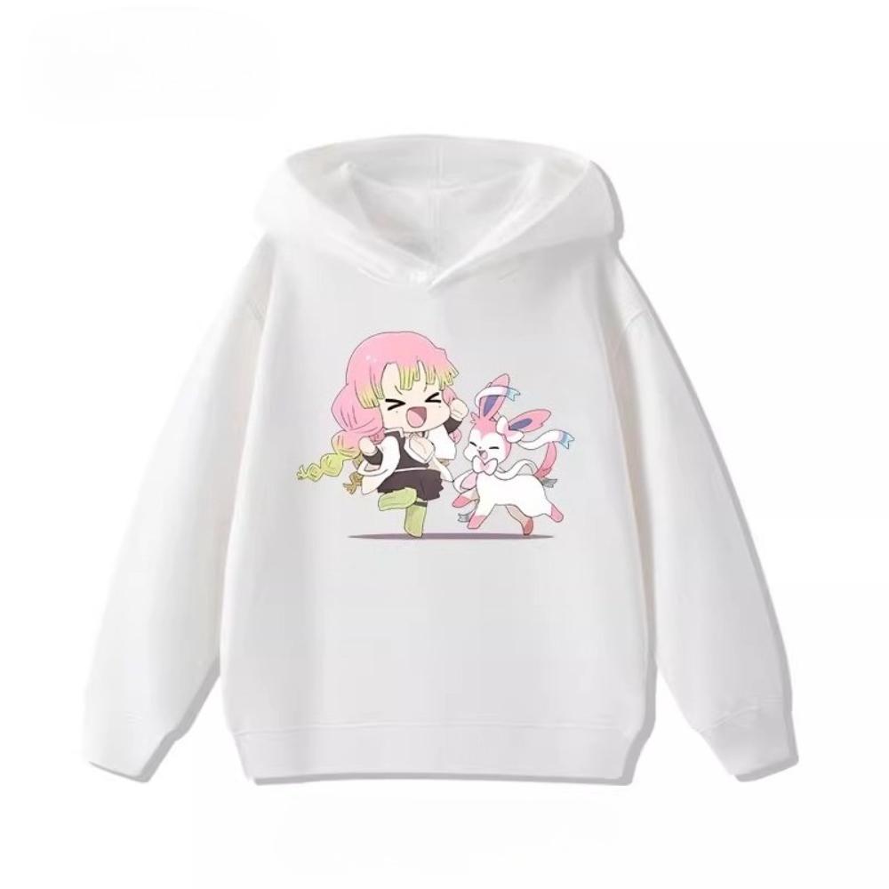 Demon Slayer: Kimetsu No Yaiba Children's Sweatshirts  Cute and Warm Hoodies for Boys and Girls In Autumn and Winter