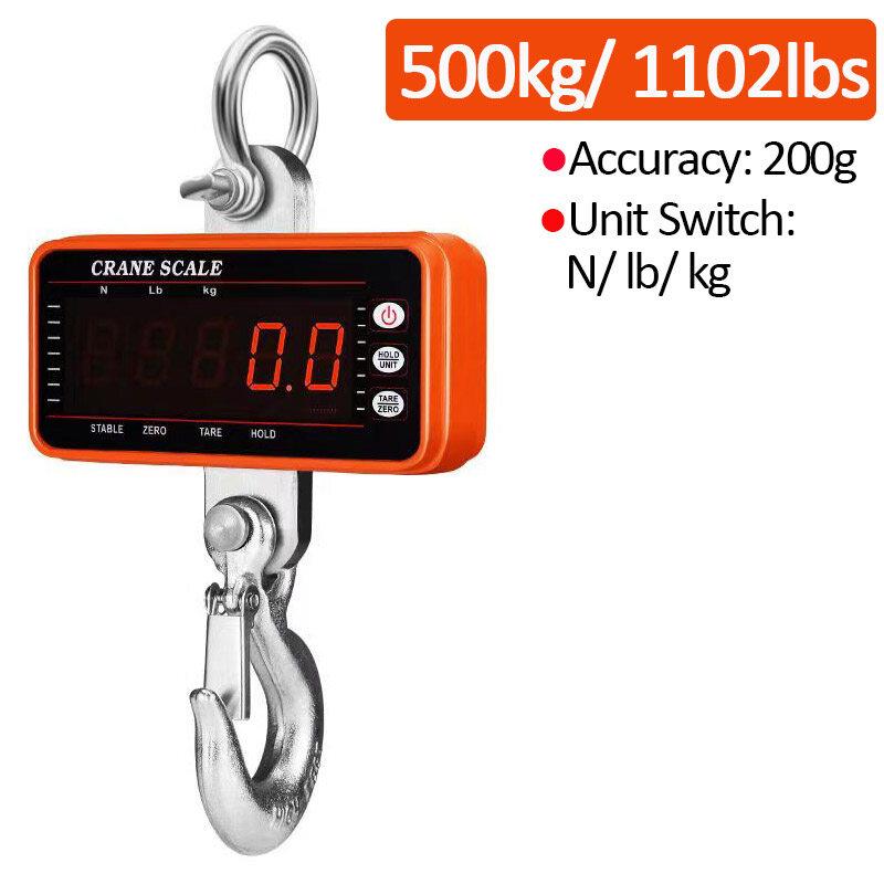 

Цифровые промышленные весы Bluetooth беспроводной пульт дистанционного управления светодиодный большой экран дисплей высокоточные промышленные подвесные весы