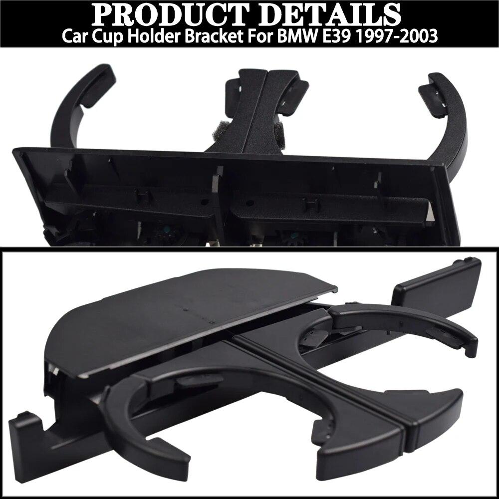 51168184520 Auto Accessories Car Vehicle Rear Dual Drink Water Cup Holder For BMW E39 525 528 530 540 M5 1995-2006