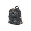 New MLB Artificial Leather Kids' Backpack Mini Women's Black 7ABKMD23N-50BKS