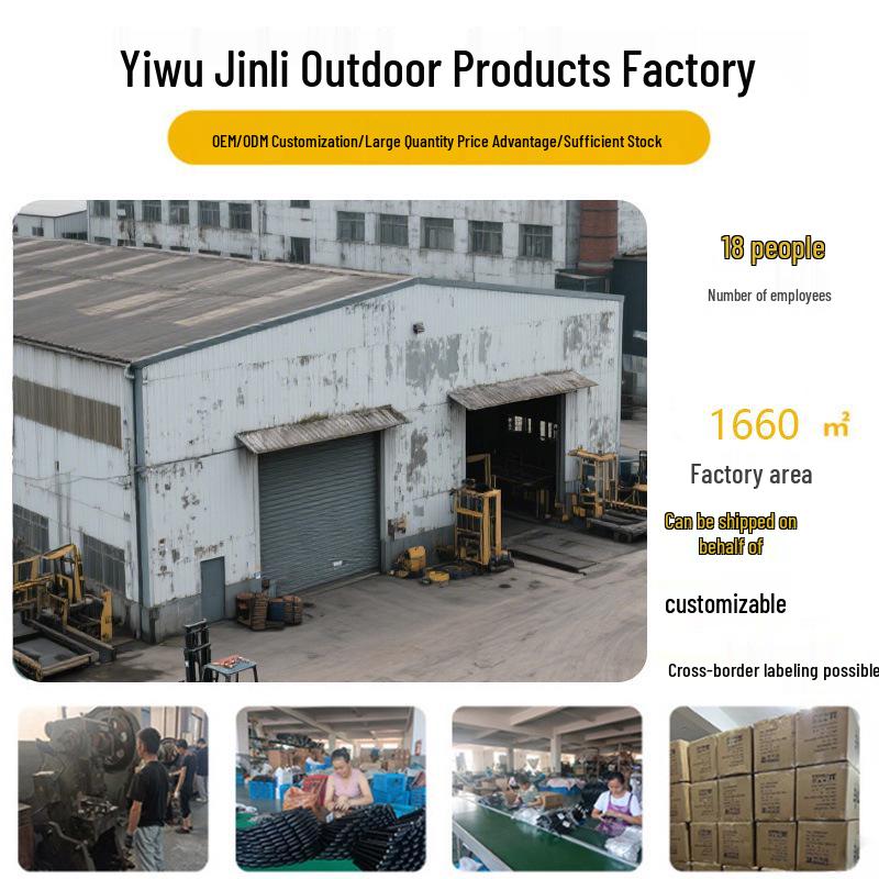 5-Section Aluminum Trekking Pole: Folding, Anti-Slip Adjustable Crutch for Hiking & Elderly Use