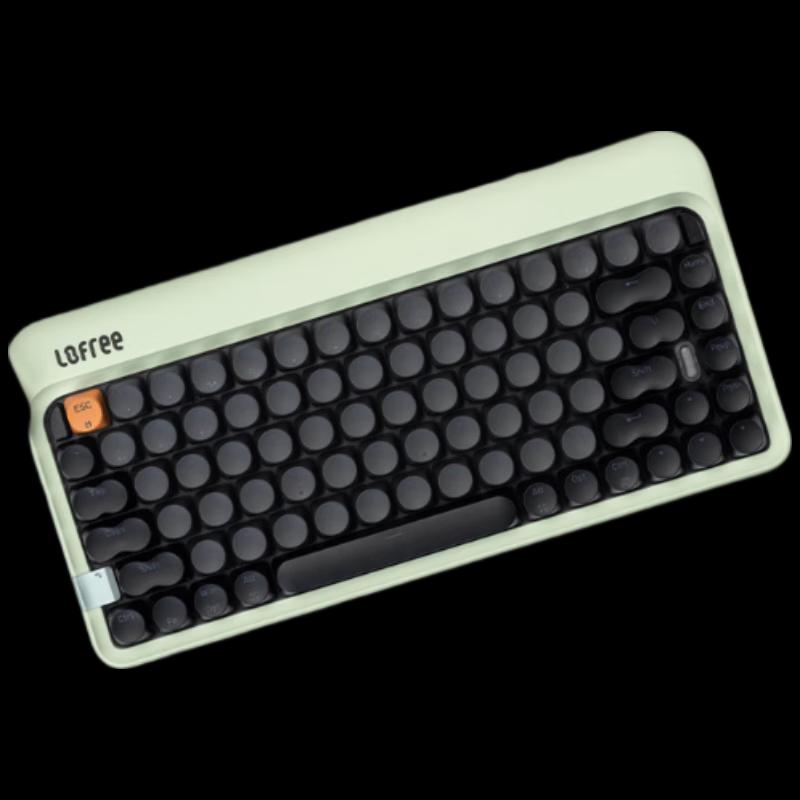 Lofree OE914 1970er Jahre Retro Mechanische Tastatur mit drei Modi