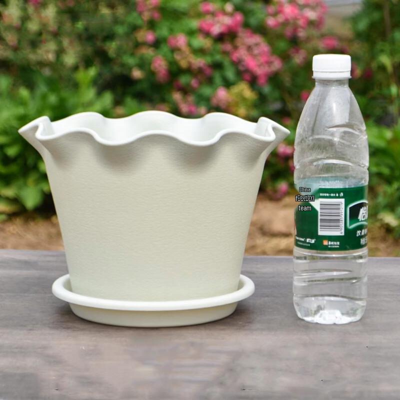 Yingtang Lotus Edge Root Control Plastic Flower Pot