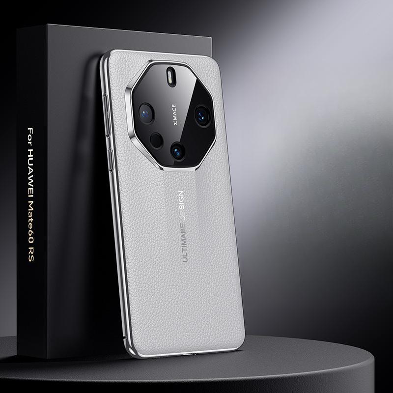 

Подходит для чехла для мобильного телефона Huawei Mate60rs Extraordinary Master Leather 50rs Полное покрытие 40rs Противоударный Кожаный чехол для деловых мужчин Huawei Mate 40 RS