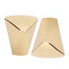 2 Sets Cabinet Knob Modern  Gold Zinc Alloy Wardrobe Drawer Kitchen Cupboard Door Pull Handle