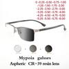 Photochromism Finished Nearsight Myopia Glasses Eyeglasses Frames Degree Lens Diopters Glasses -0.25 -0.50 -1.25 -1.75 -2.00 -3.