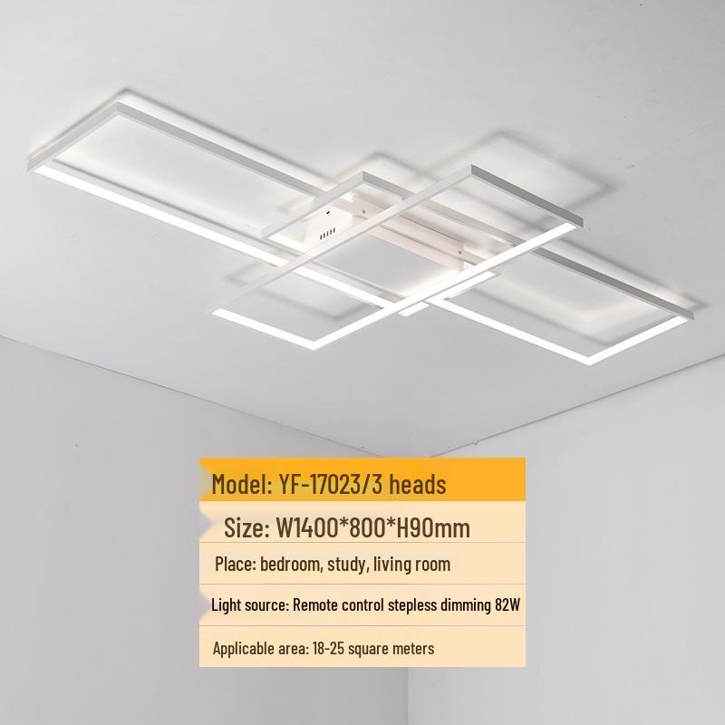 Modern Minimalist LED Ceiling Light for Living Room, Bedroom, and Study