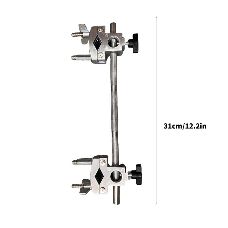 Adjustable 360 Degree Rotating Drum Clamp Set Metal Construction Drum Rack Clamp Perfect for Secure Drum Set Mounting