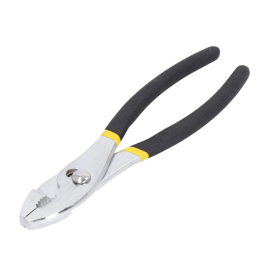 Steel Pliers Slip Joint Pliers Plastic Handle Heavy Duty Pliers Convenient Hand Pliers Home Repair