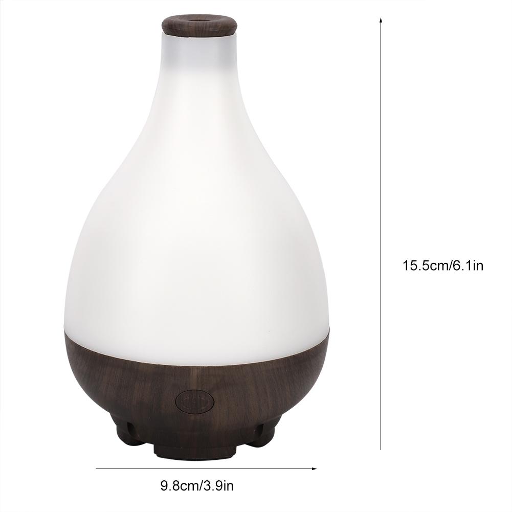 Ultrasonic Mini USB Humidifier Air Purifier Car Bedroom Office (Dark Color)