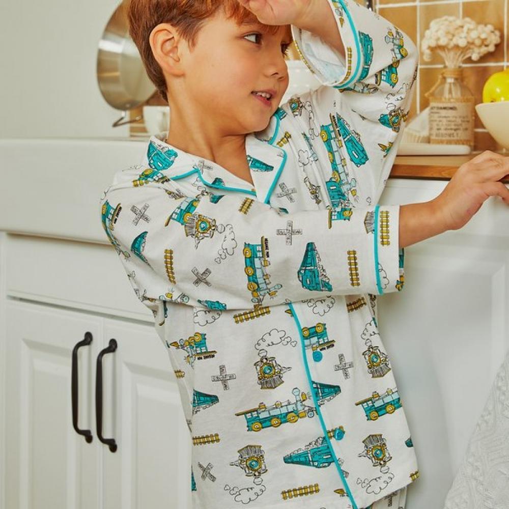 Organicmom Kids Crossing Pajamas  Misssw05 110