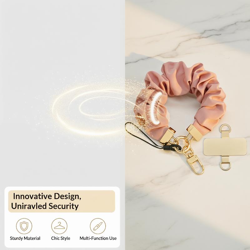 Mobile Phone Lanyard Cloth Anti-lost Mobile Phone Chain Women's Phone Lanyard High-grade Wrist Bracelet For Women Decoration