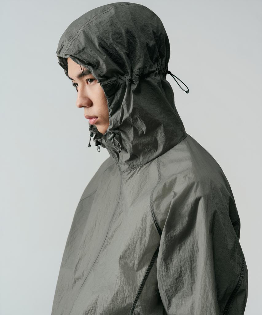 Musinsa Standard [City Leisure] Sheer Windbreaker Jacket [Light Khaki Grey]