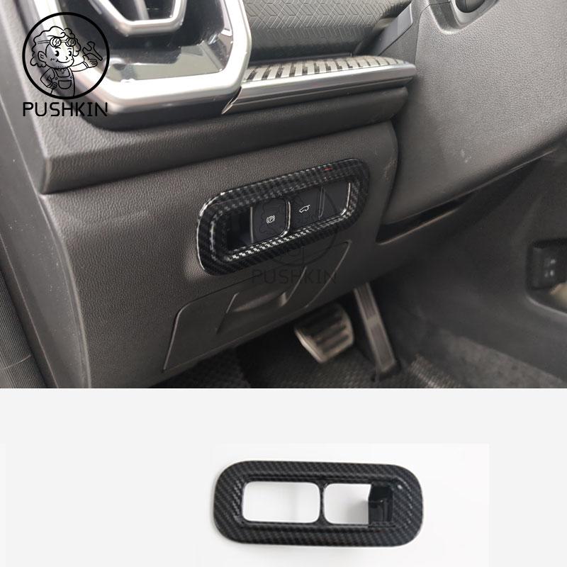 RHD LHD For Chery JAECOO J7 2024 2025 ABS carbon fiber interior accessories window lift switch cover gear panel AC vent cover