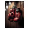 Boxer Boxing Gloves Premium Prints Poster Canvas Painting Modern Wall Art Picture Living Room Bedroom Home Boxing Gym Decoration