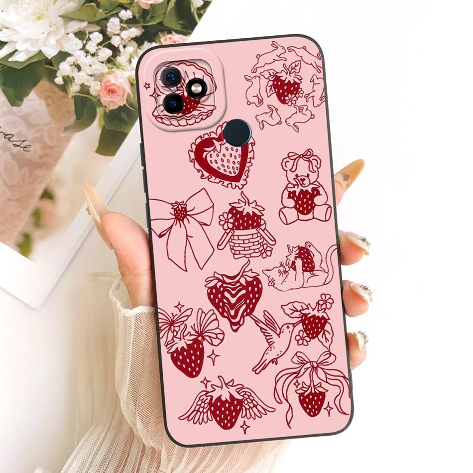 For Itel Vision 1 / P36 / Vision 1 Plus / Itel P36 Play L6005 Fashion Dusk Beach Painting Phone Case Soft Silicone Cover Bumpers
