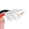 1.5m 4.9ft 12V Cigarette Lighter Car Radio Power Cable T Shaped 2Pin Cord Fit for Kenwood TM201B