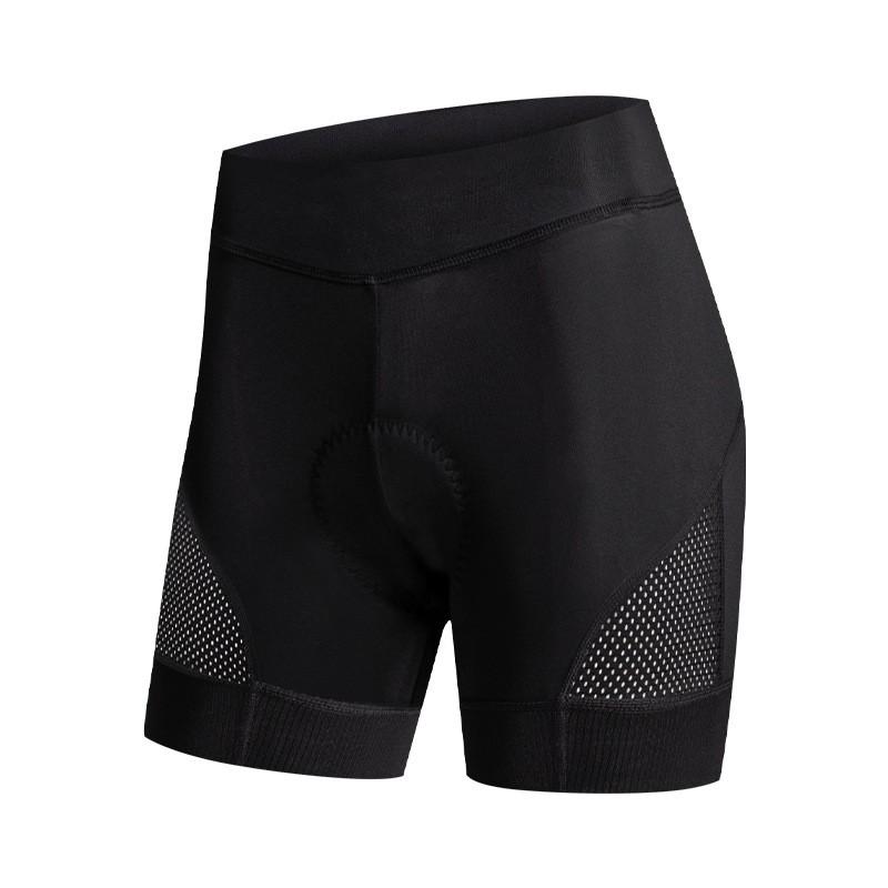 Womens Cycling Shorts With Gel Pad High-Waist Breathable Quick-Dry Bike Underwear Road Spin Class