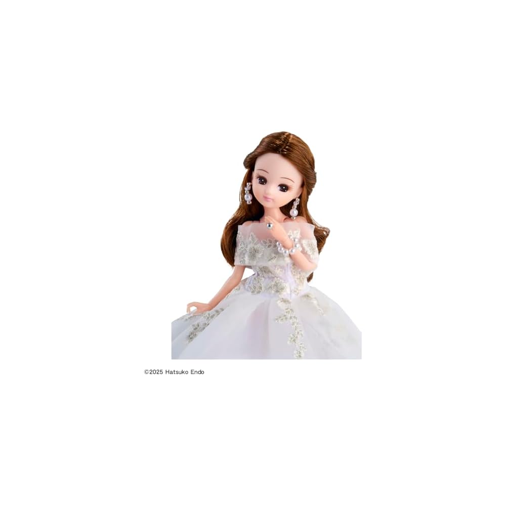 Takara Tomy Licca-chan Doll Photogenic Licca Hatsuko Endo Wedding Style Fashion Toy