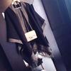 Women Faux Cashmere Tassel Shawl Black Gray Solid Winter Autumn Scarf
