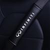 Carbon Fiber Car Seatbelt Shoulder Protector Cover For Infiniti FX35 Q50 Q30 ESQ QX50 QX60 QX70 EX JX35 G35 G37 EX3 Accessories