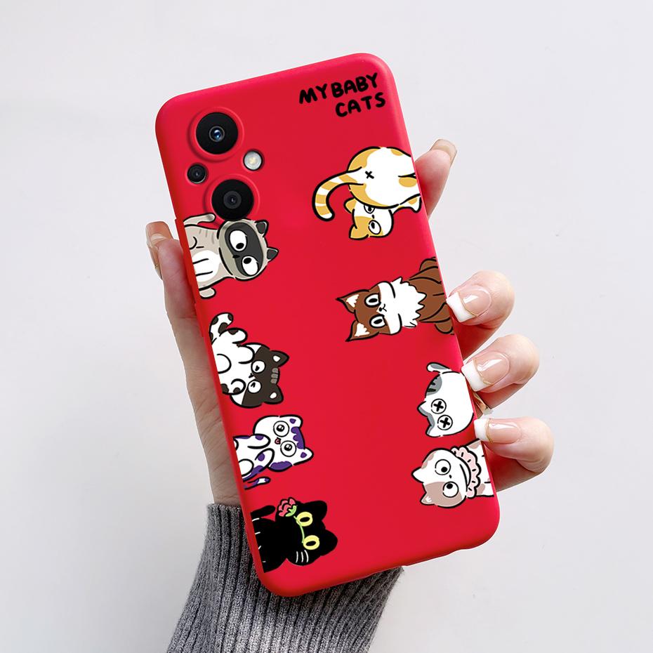 For Oppo Reno7 Z 5G Case Reno 7 8 Lite Bear Cartoon Frog Soft Silicone Phone Case For Oppo Reno 7Z 8Z Reno7Z 5G Back Cover Capa