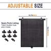 Car Sun Shade Side Window, Retractable Car Roller Shades For Side Window Blocks Harmful Sun Glare And Heat