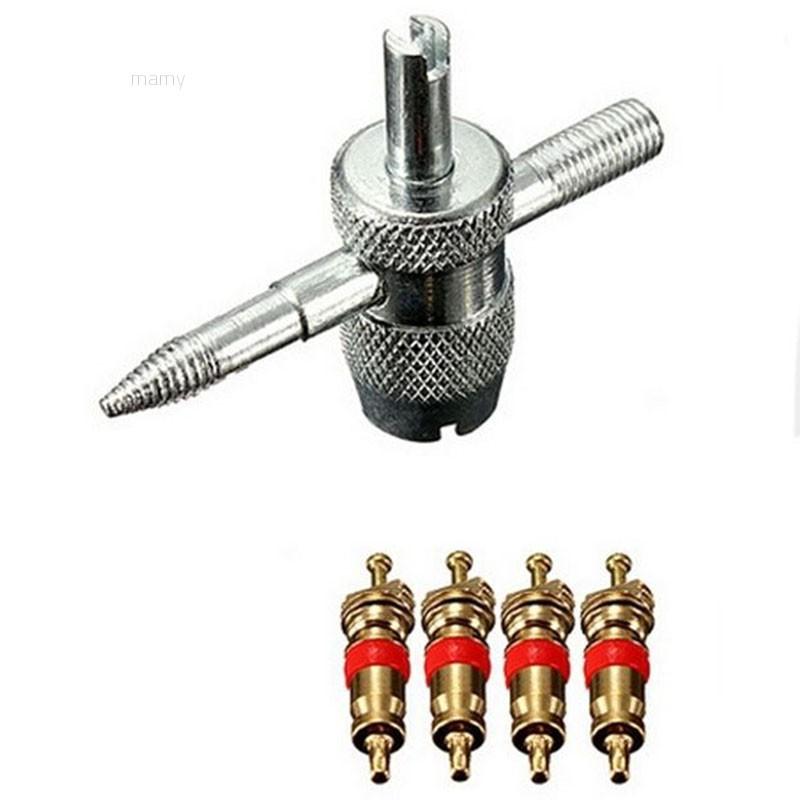Tire Remover Tool Valve Core 1.89 X 0.51 X 1.34inch High Quality