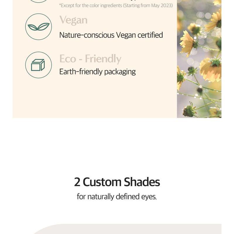 MIGUHARA - Love Vegan Easy Drawing Brush Eye Liner - 2 Colors