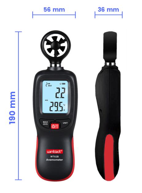 Anemometer - Wind Gauge WT82B