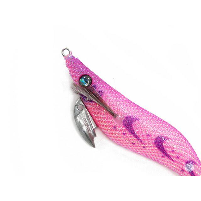 Used Uzaki Nissin (NISSIN) ARES Egiyasha No. 2.5 Pink Purple Ares Egiyasha Dirt Dirt Action Egging Egi Bait Tree Squid Fishing Bluefin Squid Fishing