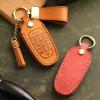 Korean Car Key Case Is Suitable For Modern Genuine Leather Handmade Car Key Case Cowhide