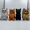 Simple Installation Cat Toilet Paper Holder Resin Bathroom Tissue Dispenser  Kitchen