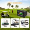 BM210 12V 24V 36V 48V 60V 72V Battery Meter, Waterproof LED Batterys Voltage Display Acid&Lithium Battery Gauge Meter for Golf Cart EZGO Club CAR and